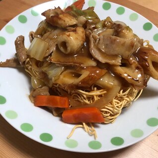 美味☆あんかけかた焼きそば